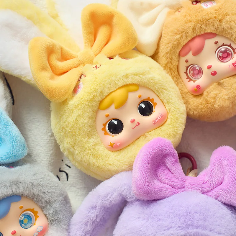 صموئيل الملونة ليتل أرنب سلسلة الفينيل وجه دمية أفخم صندوق أعمى حقيبة للحمل ديكور العصرية اللعب صندوق غامض جمع الهدايا #2