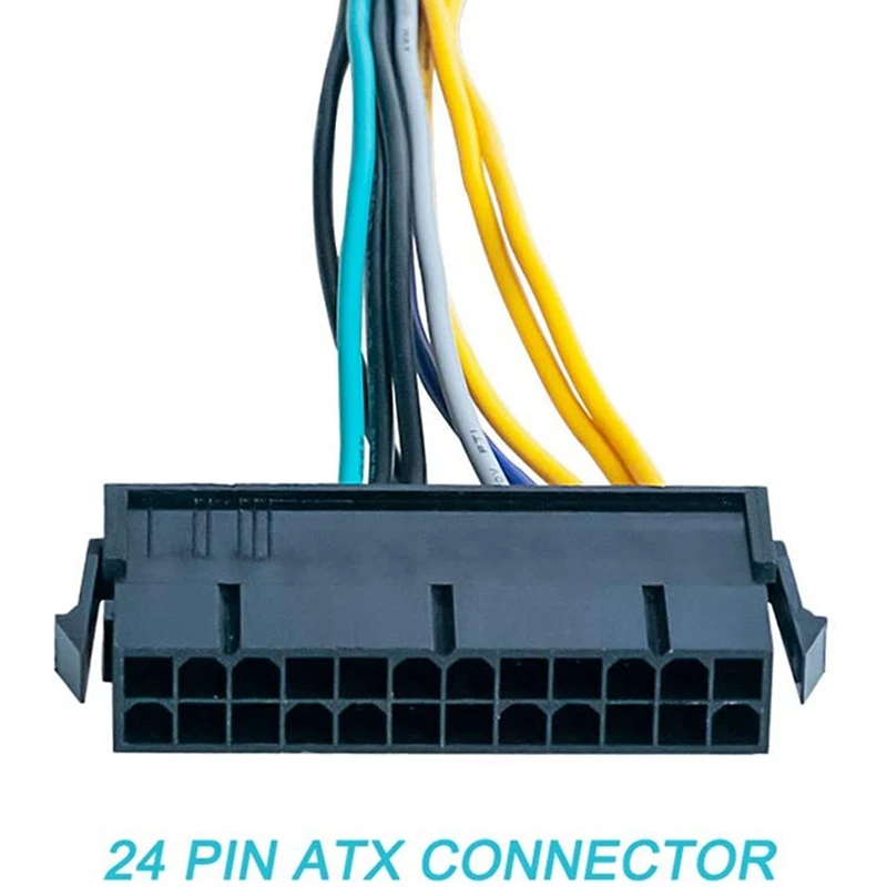 Cavo adattatore di alimentazione ATX da 3x24 Pin a 8 Pin compatibile per DELL Optiplex 3020 7020 9020 Precision T1700 12 pollici (30Cm)