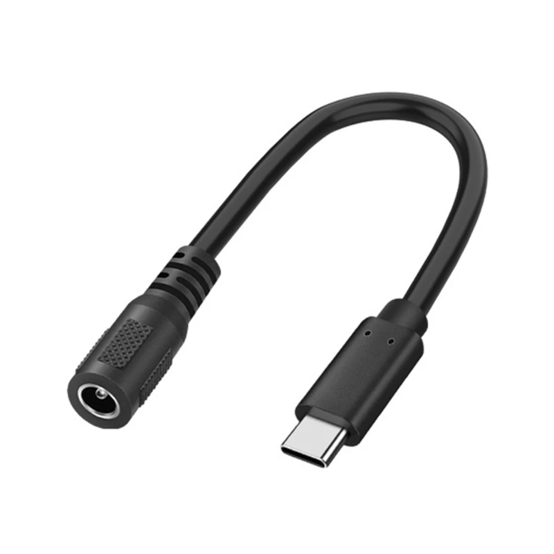 Flexible  DC35135 DC5521 Connection Cable With Mini 5P Microed USB Type C Interfaces Optional  For Headsets Microphones 