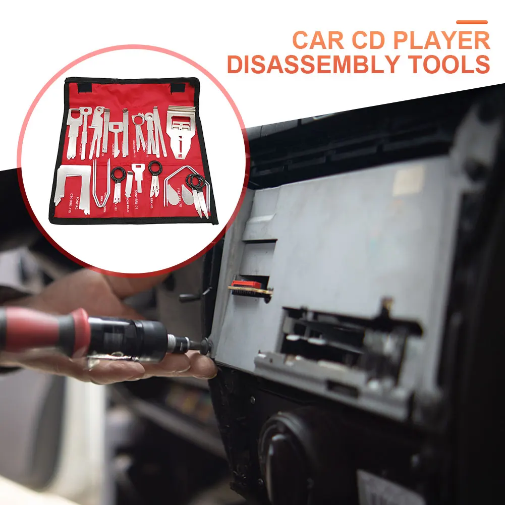 Car Audio Release Key Extractor Car Speaker Disassembly Tool Set Auto Stereo Removal Radio Keys Removal Installer Repair Tool