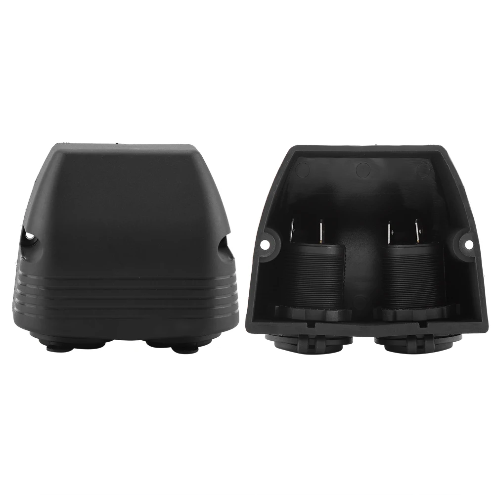 Lighter Socket Cigarette Lighter Female Socket Car Boat Dual Port  Mount Cigarette Lighter Socket 12V-24V Motorbike ZY