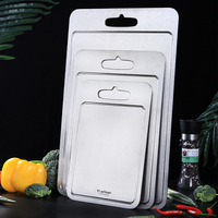 Tiartisan 2mm Thickened Pure Titanium Kitchen Cutting Board Outdoor Camping Double-Sided Ultralight Sturdy Chopping Board