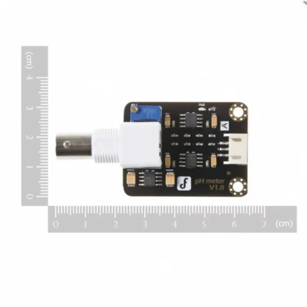Modulo sensore pH industriale: sonda per elettrodi analogici per rilevamento gamma pH 0-14, test della qualità dell'acqua e analisi chimica