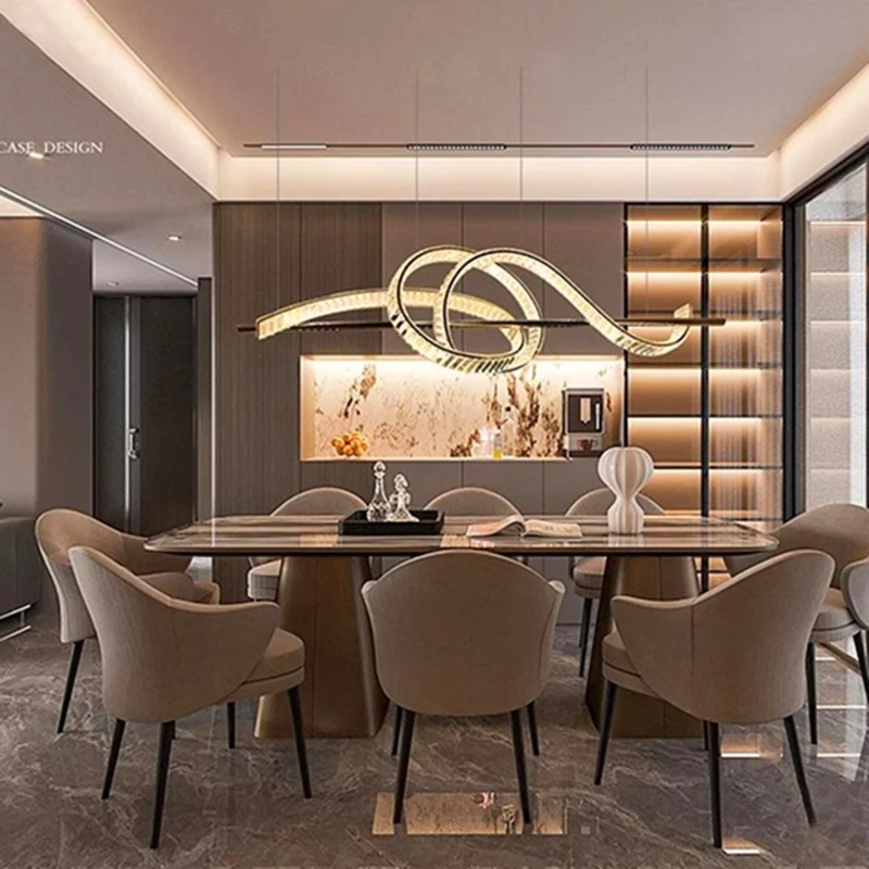 

Home decoration pendant light, luxurious crystal living room pendant light, dining room pendant light, ceiling light, indoor lig