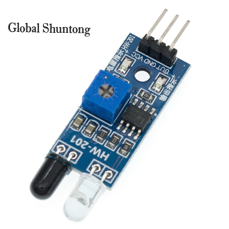 

10 PCS IR Infrared Obstacle Avoidance Sensor Module for Arduino Smart Car Robot 3-Wire Reflective Photoelectric New