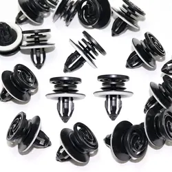 10pcs Car Door Panel Styling Clips Car Door Panel Buckle Car Fastener Clips Auto Interior Accessories for Audi A3 8P A4 B6 B7