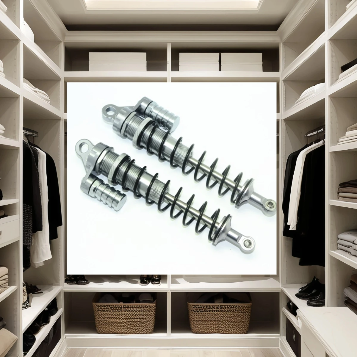 GPM Aluminum Rear L-Shape Shocks 170mm for LOSI 1/6 Super Baja Rey 1.0 2.0 - Racing Upgrade Part LOS05021