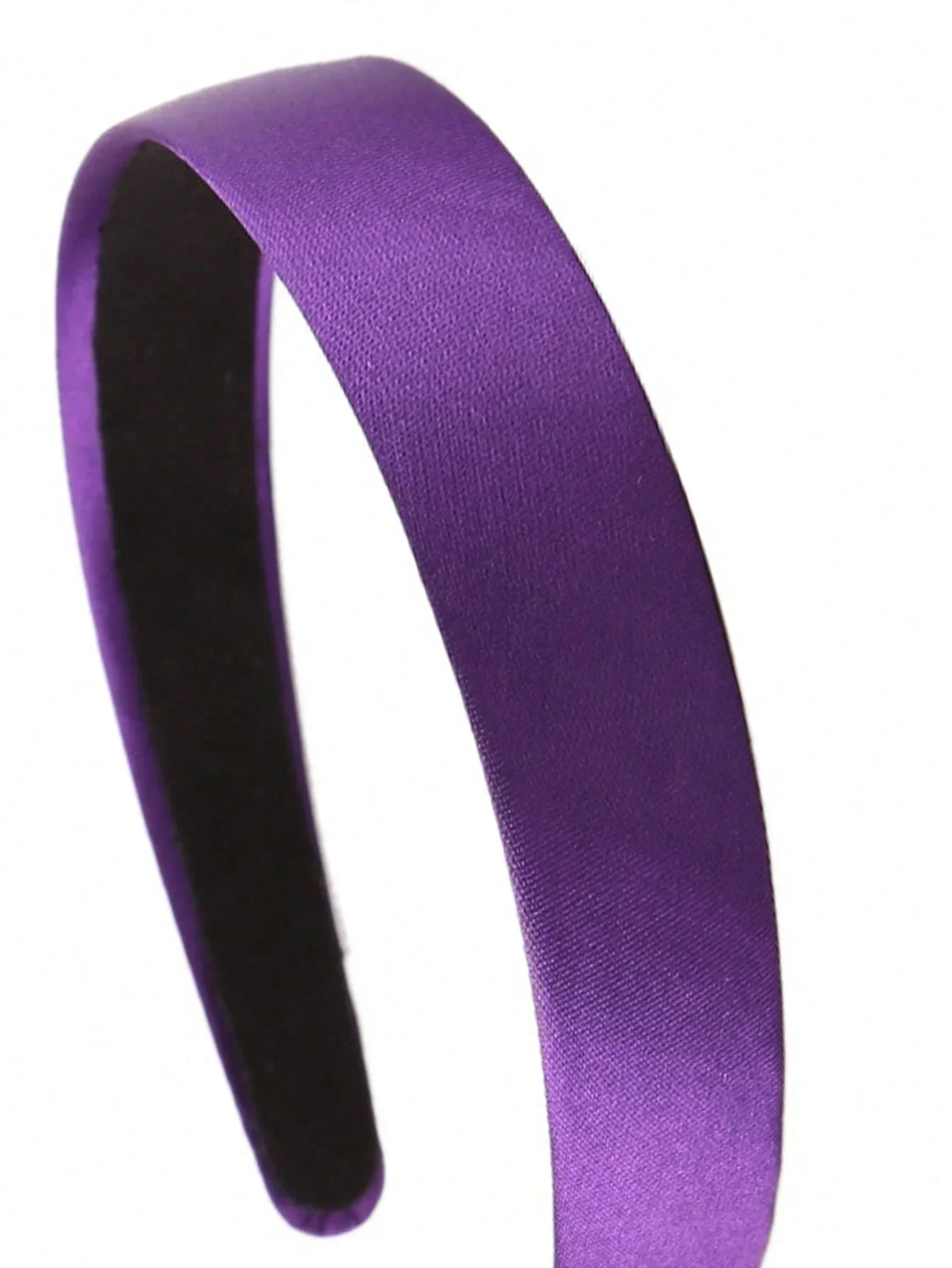 

Женская широкая атласная повязка на голову однотонного цвета для повседневного использования, вечеринок и ухода за кожей