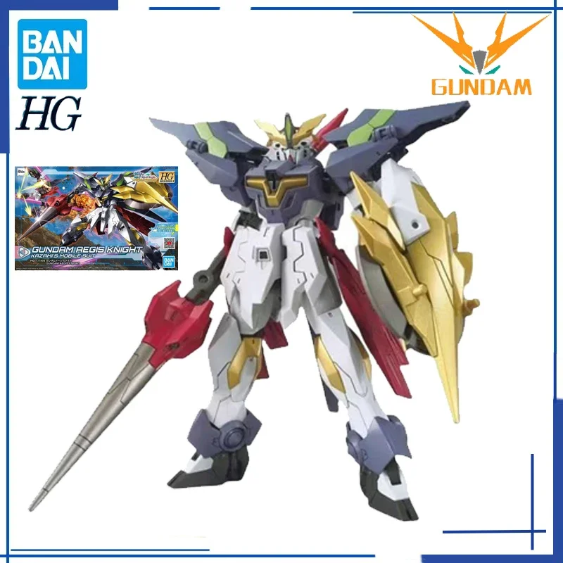 En Stock BANDAI Original Build DIvers Re:RISE 2a temporada GAT-X303K Gundam Aegis Knight HGBD:R 1/144 juguetes de modelos ensamblados regalos