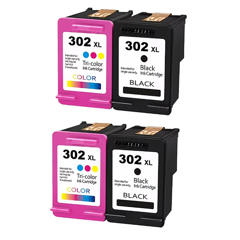 302X Ink Cartridge Remanufactured For HP 302 HP302 XL Deskjet 2130 1110 1111 1112 2131 3630 Officejet 4510 4520 3830 302XL