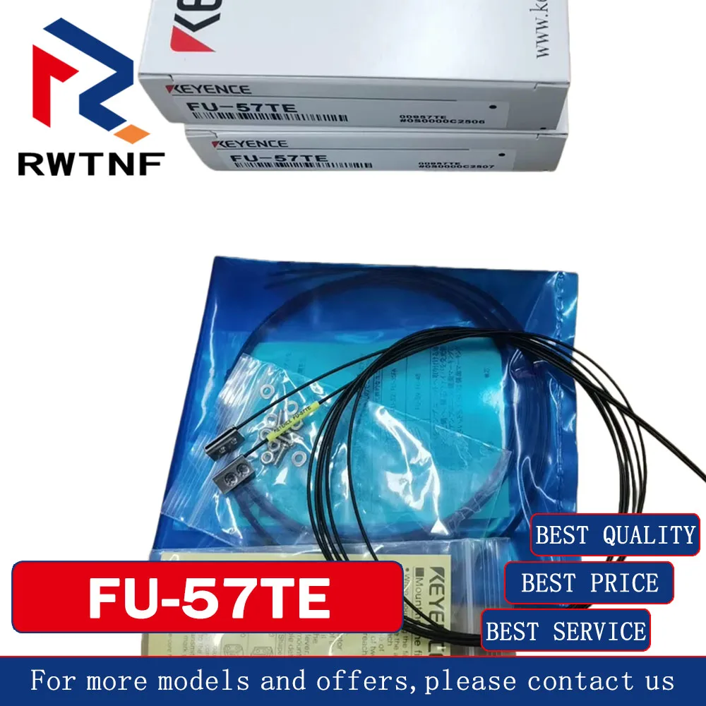 Brand New Genuine FU-57TE KEYENCE Flat-top side-emitting through-type fiber sensor