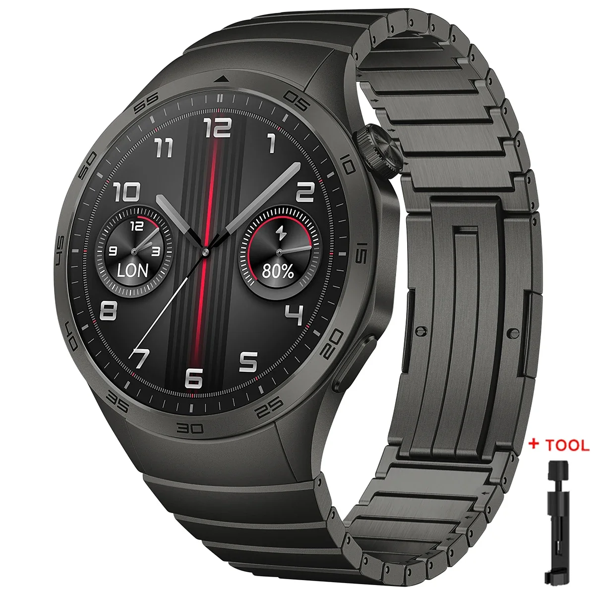 22mm No Gaps Link Bracelet for Huawei GT4 46mm Metal Band for Huawei GT4 Replacement Strap Official Style Watchband Accessories