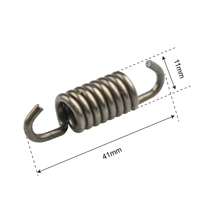 2 Pieces Spring Gasoline Brush Cutter Clutch 43CC 49CC 52CC Lawn Mower Accessories Garden Power Tools Garden Tools chain