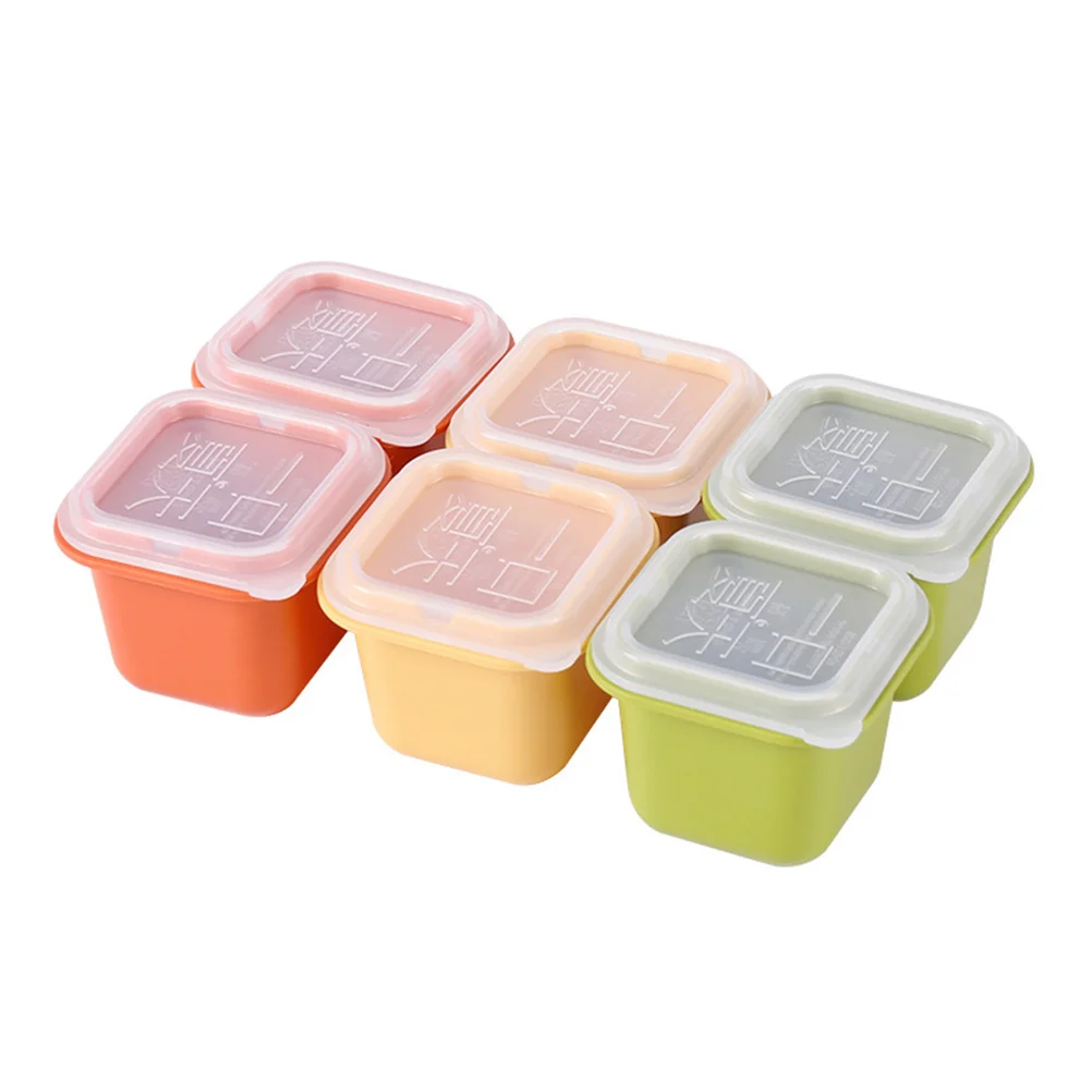 

6pcs Cube Molds Single Cube Maker Dustproof Non-Stick Easy Release Household Ice Molds For Summer Stackable Ice Making Tool