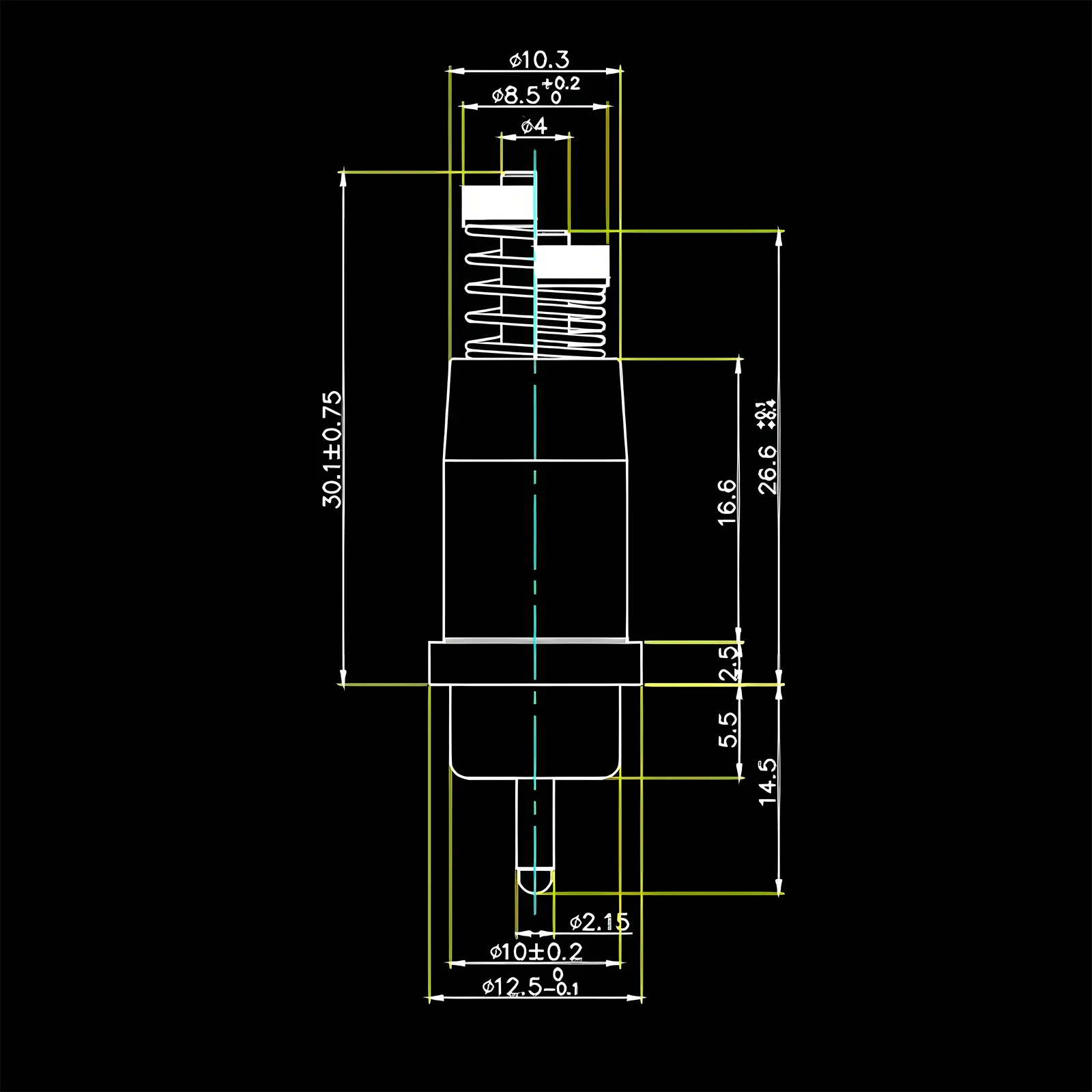 For Sabaf Safety Solenoid Valve Induction Thermocouple Needle Gas Shut-Off Valve Gas Heaters Gas Ovens Gas Appliances