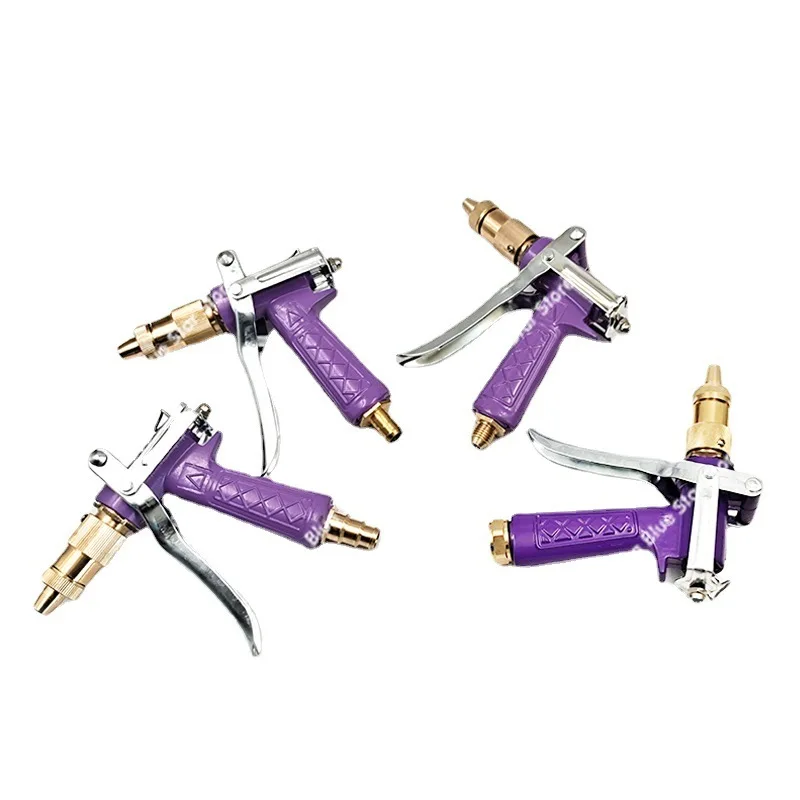 Pagoda water gun head high pressure car wash water gun household all copper head water   car wash gun hardware tools