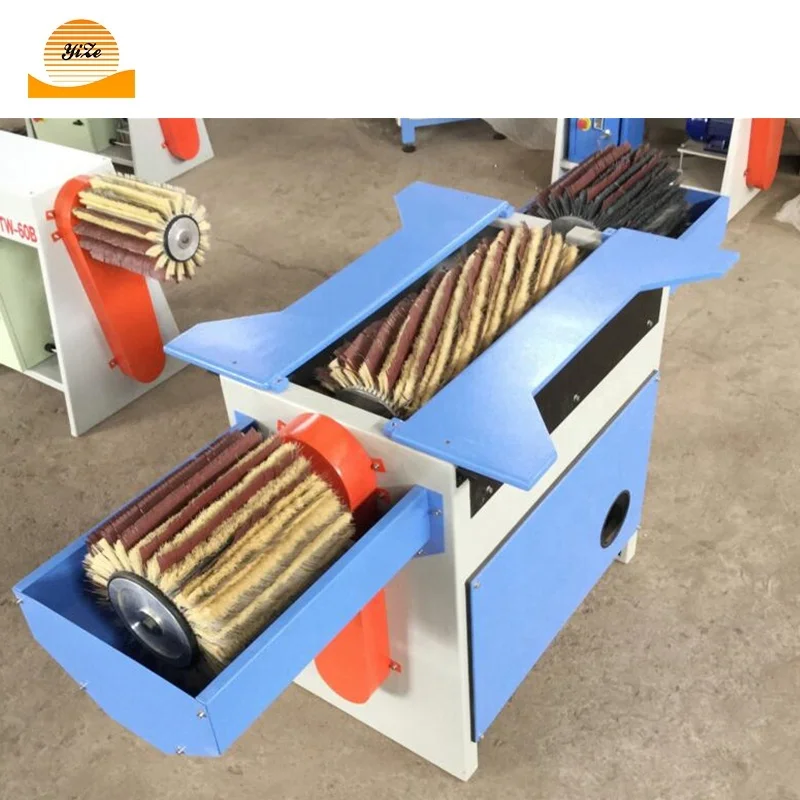 Automatic Wood Polishing Machine Portable Wood Router Machine Wood Floor Round Rod Sanding Buffing Machine