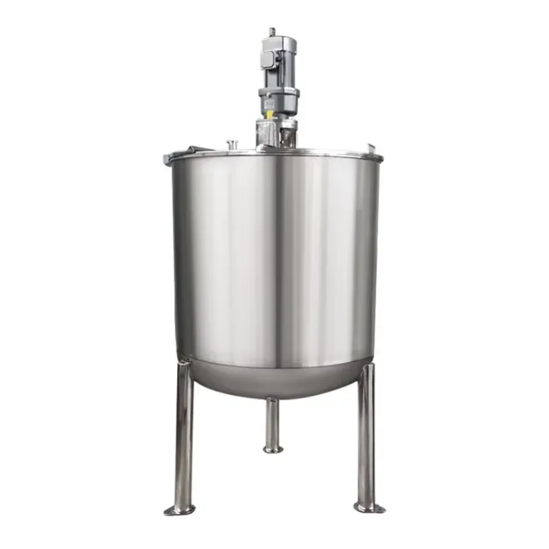 Chemical Mixing Tank with Agitator High Speed Homogenizer Electric Steam Heating Industrial Mixing and Homogenizing Equipment