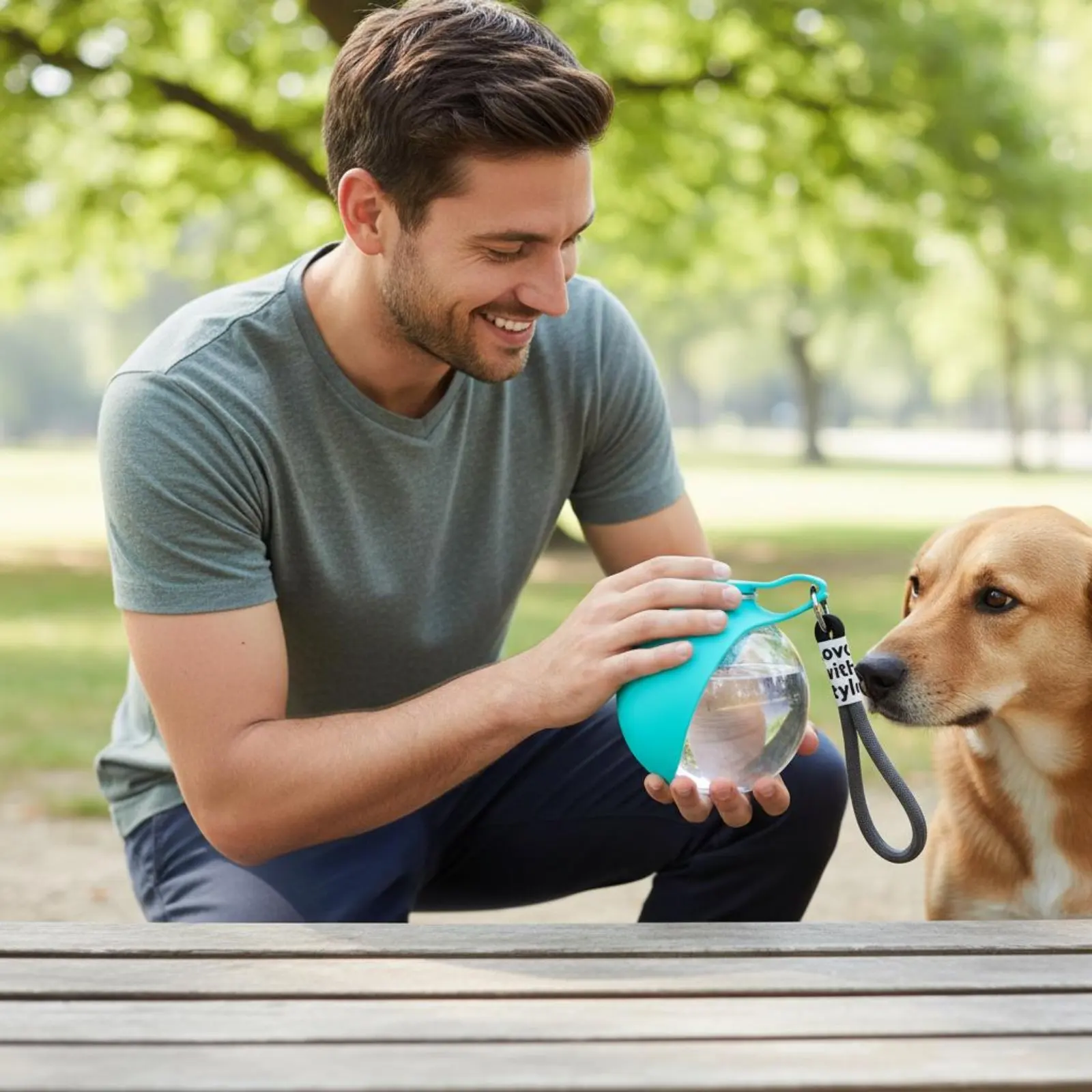 

Foldable Dog Water Bottle with Hook Portable Pet Water Bottle Silicone Pet Drink Cup Lightweight Easy to Clean for Camping