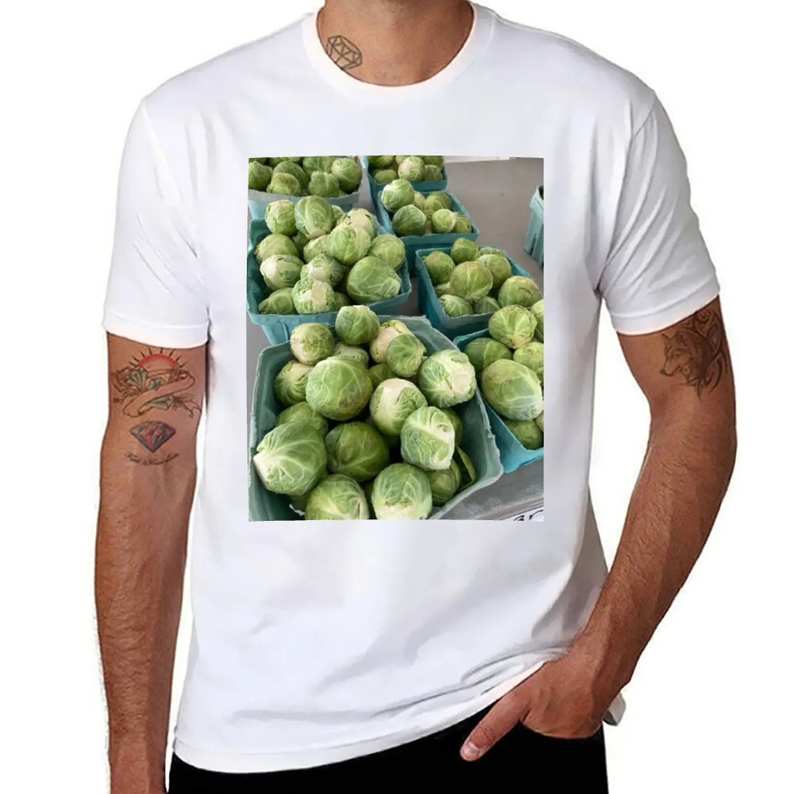 

Brussel Sprouts T-Shirt funny t shirts man printed t shirts for man T-Shirt