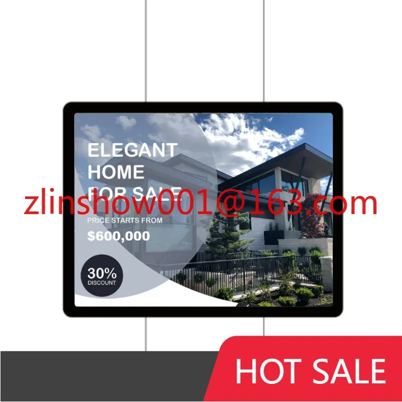 

21,5-дюймовый ЖК-видеоплеер, ЖК-монитор высокой яркости, окно, цифровая вывеска