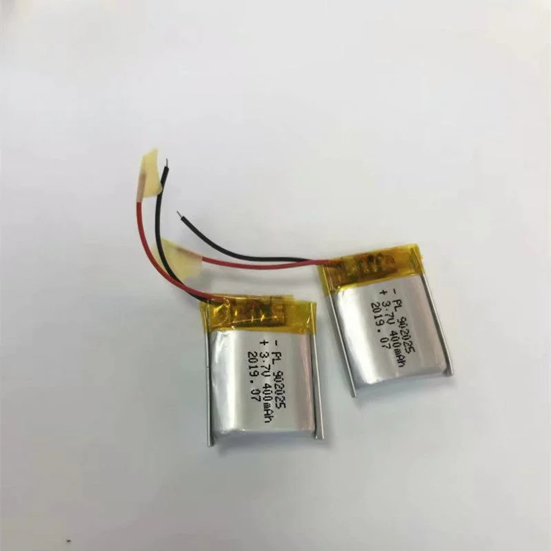 902025 Battery 3.7V Lithium Cell Medical Aesthetics TWS Charging Case Dog Trainer Vibration Scanner Massager
