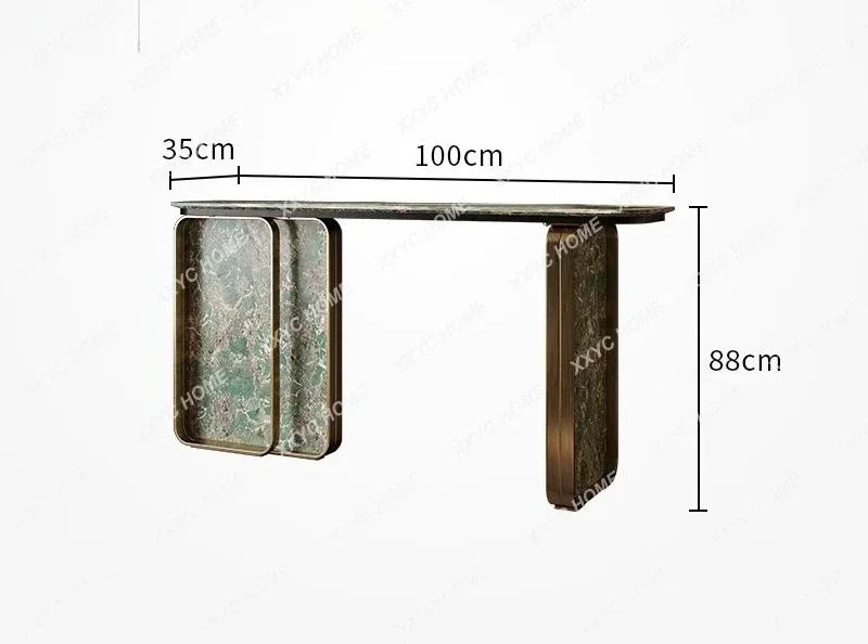 Y Light Luxury Style Entrance Cabinet Modern Simple Directly Opposite Entrance Living Room Corridor Wall-Mounted