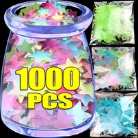 Glow in The Dark Stars Wall Sticker 3D Stars Fluorescent Wall Sticker Adhesive Decor for Home Baby Kid Bedroom Ceiling Wholesale