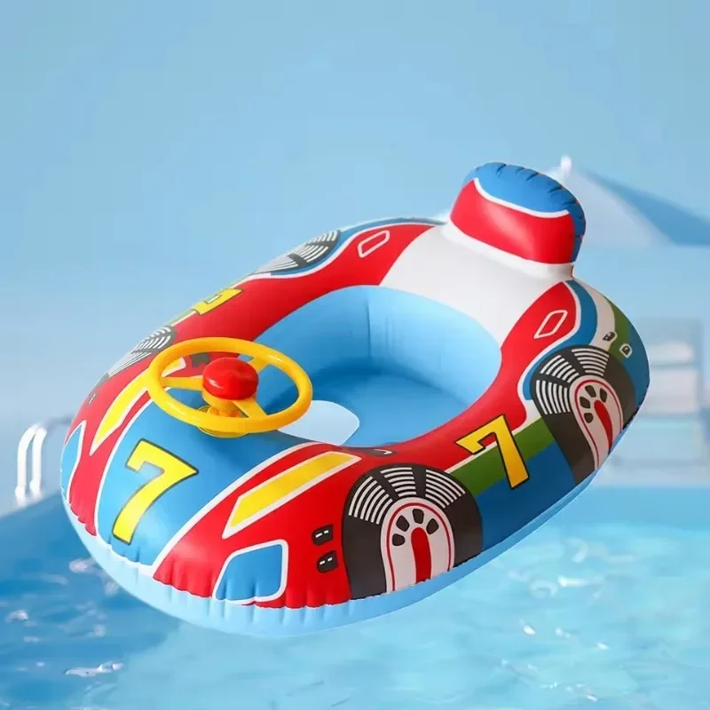 Baby Schwimmen Ring Pool Aufblasbare Float Sitz Nette Auto Design Sommer Indoor Outdoor Wasser Aufblasbare Spielzeug Schwimmen Ring Zubehör