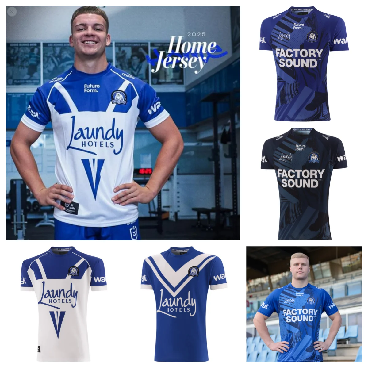 Canterbury Bankstown Bulldogs 2025 Home Jersey