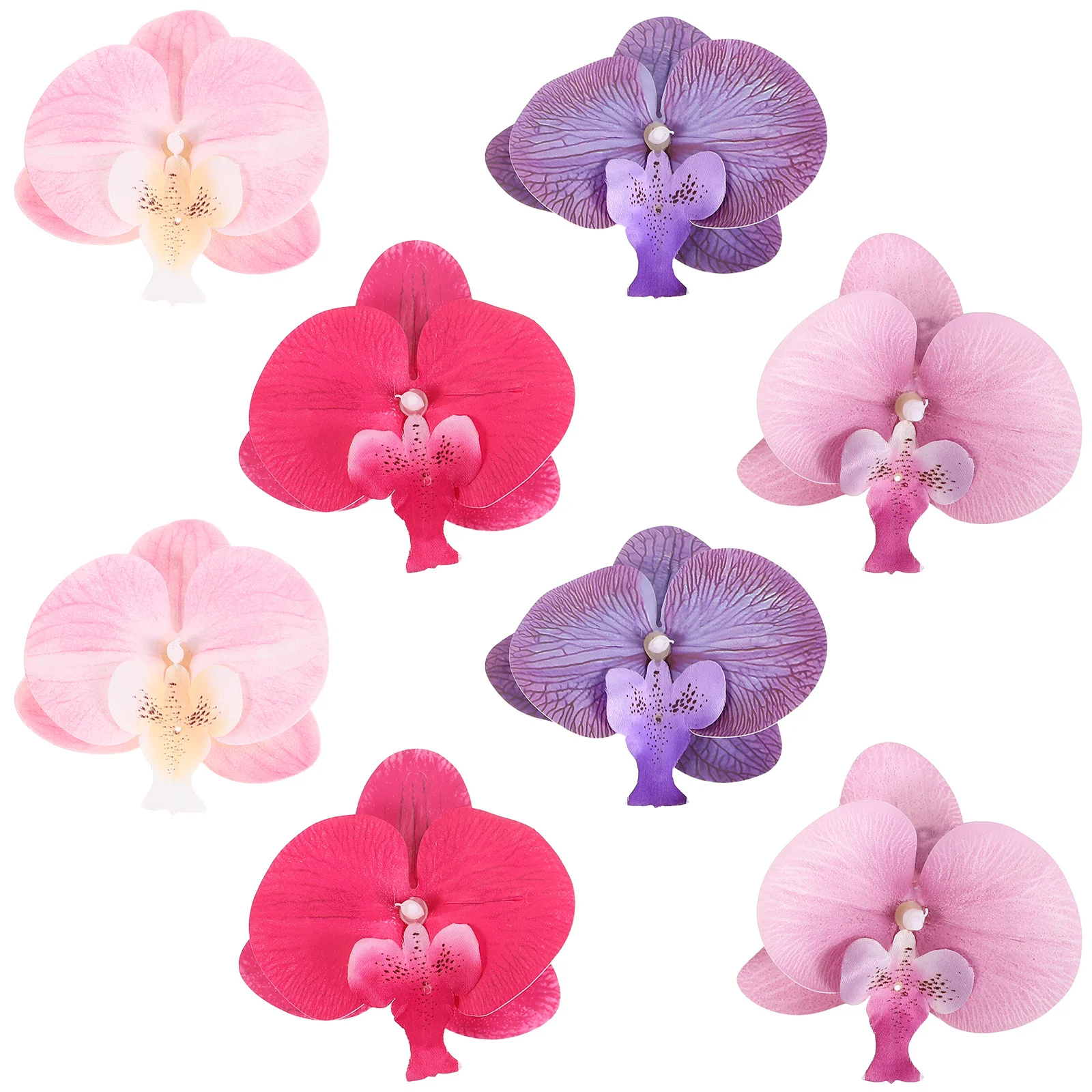 

4Pairs Orchid Flower Shoe Clips Detachable Elegant Floral Decorations for Heels Sandals Wedding Shoe Accessories Charms