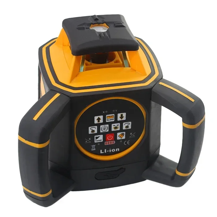 

2025 hot sale OEM OBM ODM Silicone Protection Auto Leveling Red Green Beam Double Handle Rotary Laser Levels For Agriculture Su