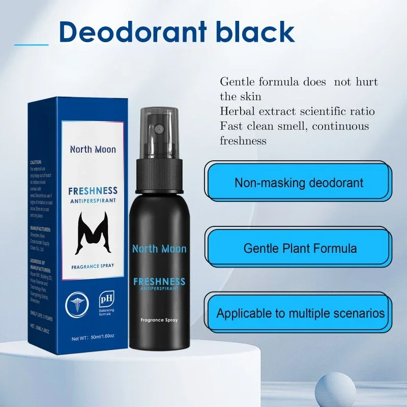 Body cleansing spray armpit sweat odor remove Eliminate Bad Smell underarm refreshing deodorant lasting fragrance care for Men