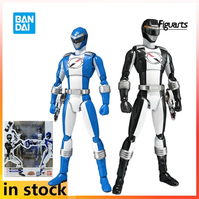 Bandai original s.h. figuarts terminado boneca móvel série huo equipe anime figura de ação modelo brinquedos ornamentos presentes para meninos