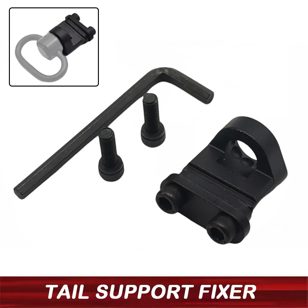 

Tactical CTR Tail Support Fixer Hunting QD Sling Strap Buckle Shooting Quick Release Fixator Fit CTR Tailstock Gun Accessories