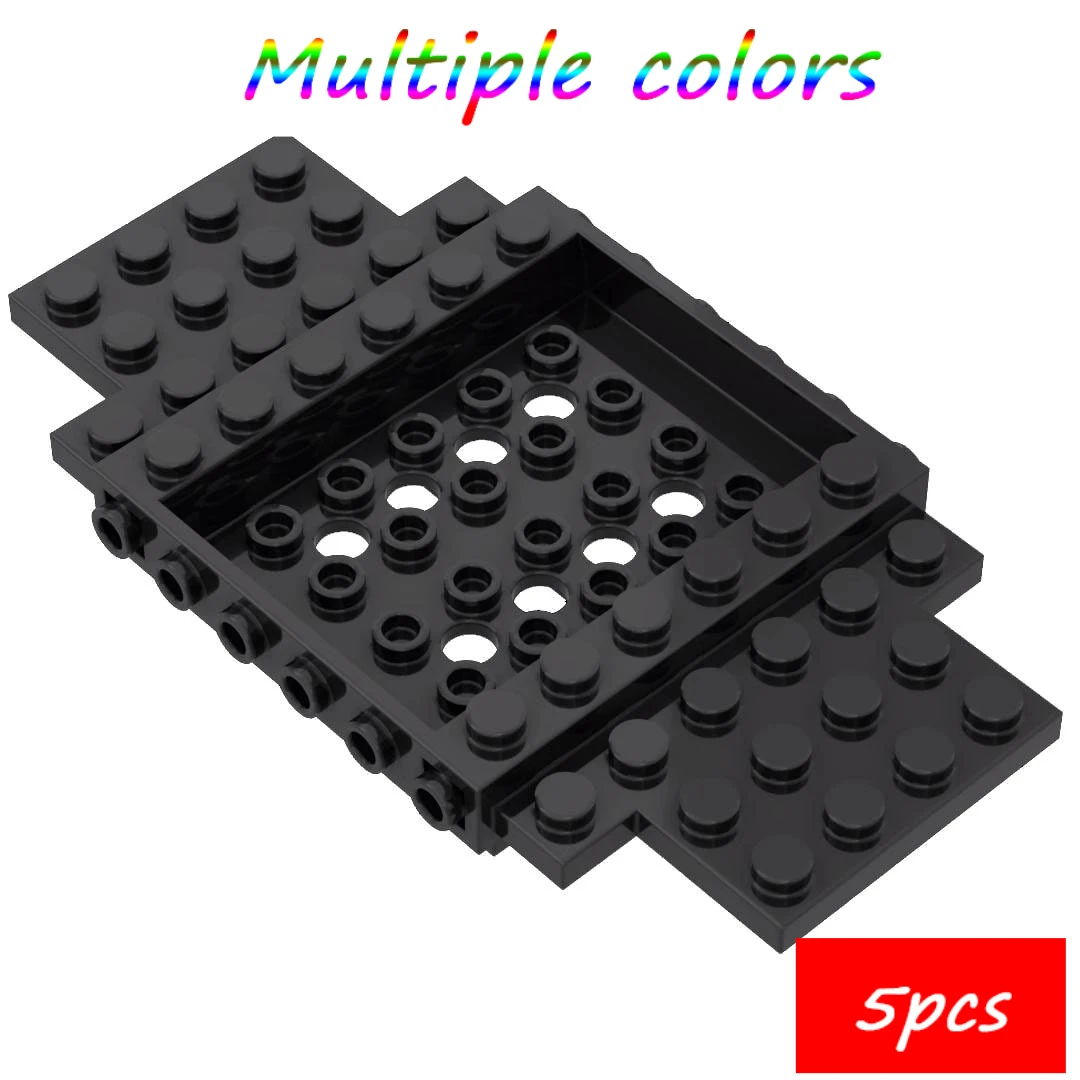 

MOC 5PCS 65634 Vehicle Base Building Blocks Kits 6x12x1 Center Bricks Particle Puzzle Educational Toy Children Birthday Kid Gift