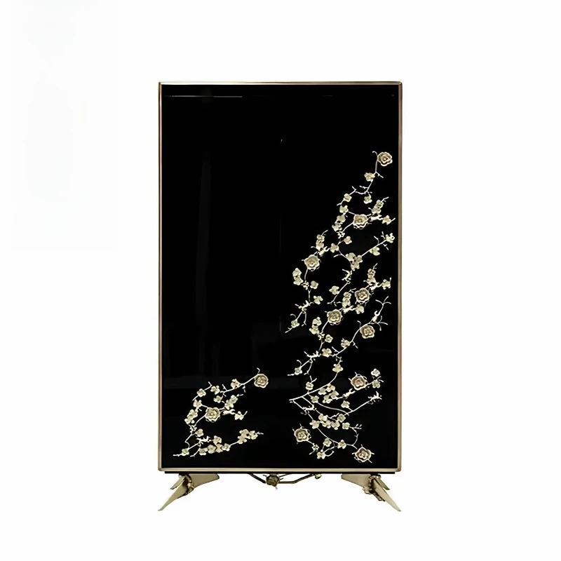 Light luxury dining side cabinet, household high-end art wine cabinet, creative multi-functional storage against the wall