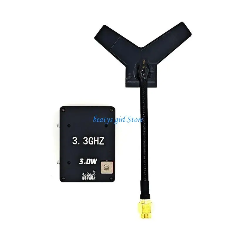 

C7AB 3W FPV Racing Transmitter Receiver 16CH DC7V-36V Connection And Multiple Channel Option