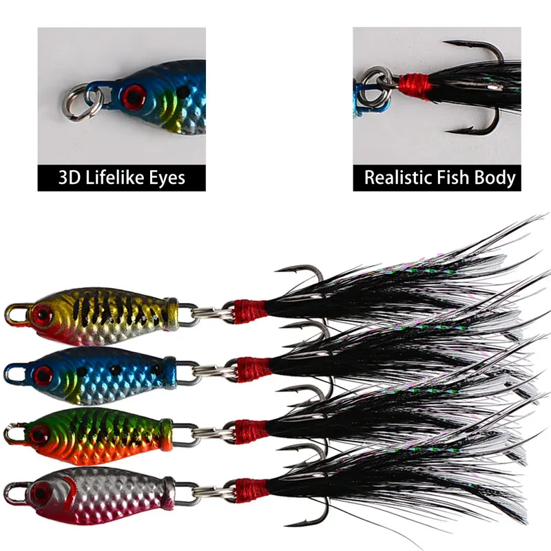 9pcs/lot Fishing Lure 4.6g/28g VIB 3D Eyes Perch Artificial Bait Pike Carp Bait Swim Bait Fishing