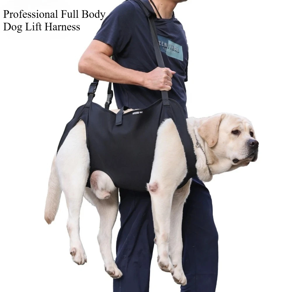 

Premium Full Body Support Recovery Suit Dog Support Sling Soft-Grip Strap for Old Joint Injuries Hip Dysplasia Male Dog Friendly