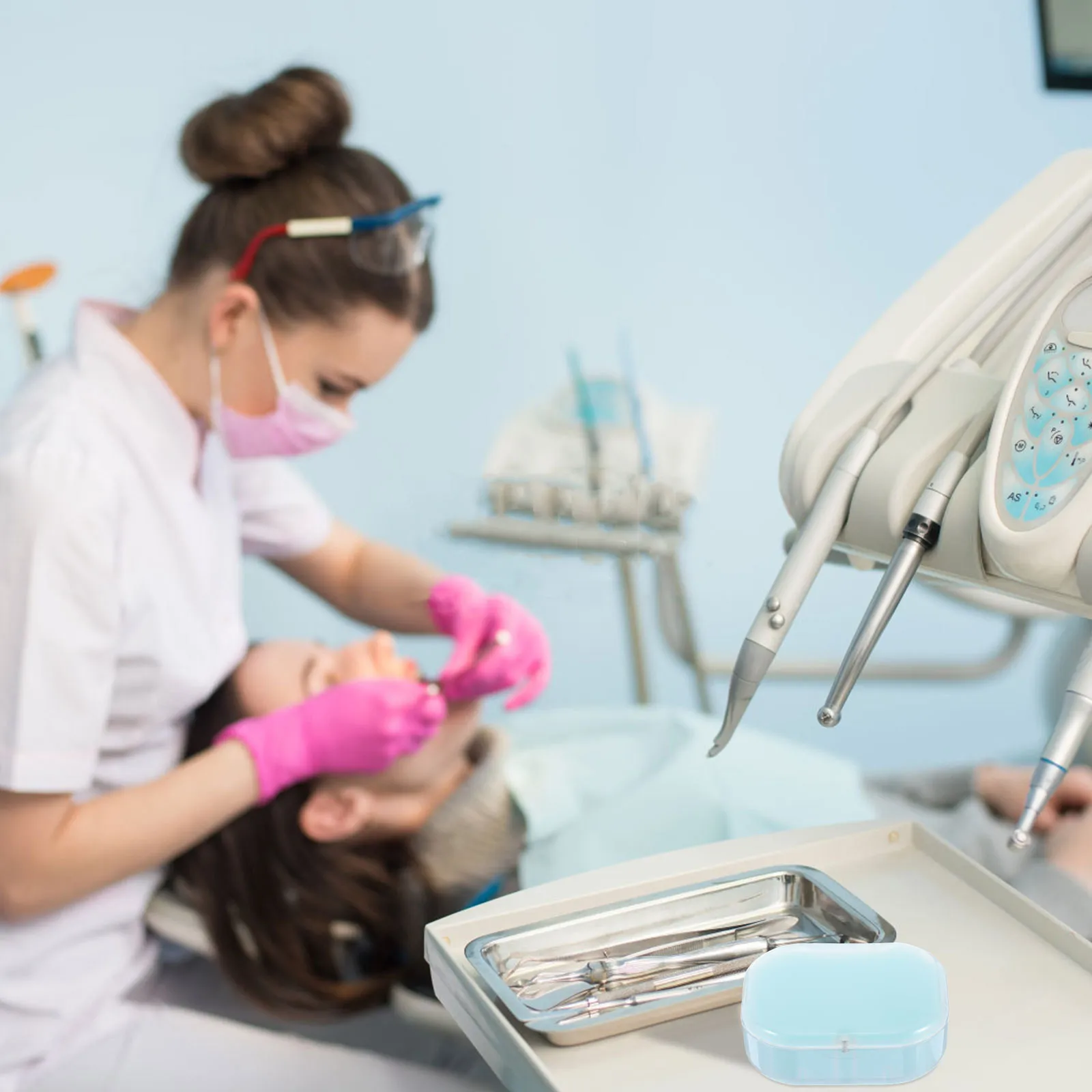 

Футляр для ортодонтических ретейнеров (1 шт.), из премиального силикона и материала PCTG, компактный, портативный, для путешествий, для защиты зубных ретейнеров