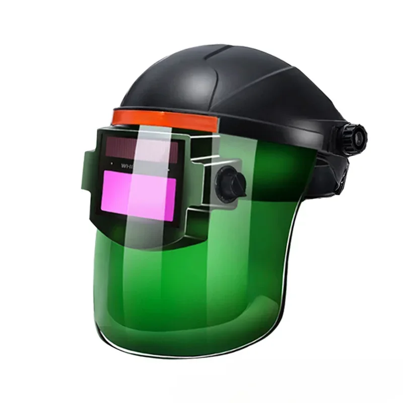Maschera per saldatura elettrica solare casco e guanto gamma di oscuramento automatico lente protettiva per saldatura a vibrazione per casco per