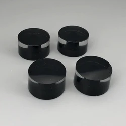 4Pcs Black Metric 18 Spline Guitar Knob Set For Gretsch Streamliner