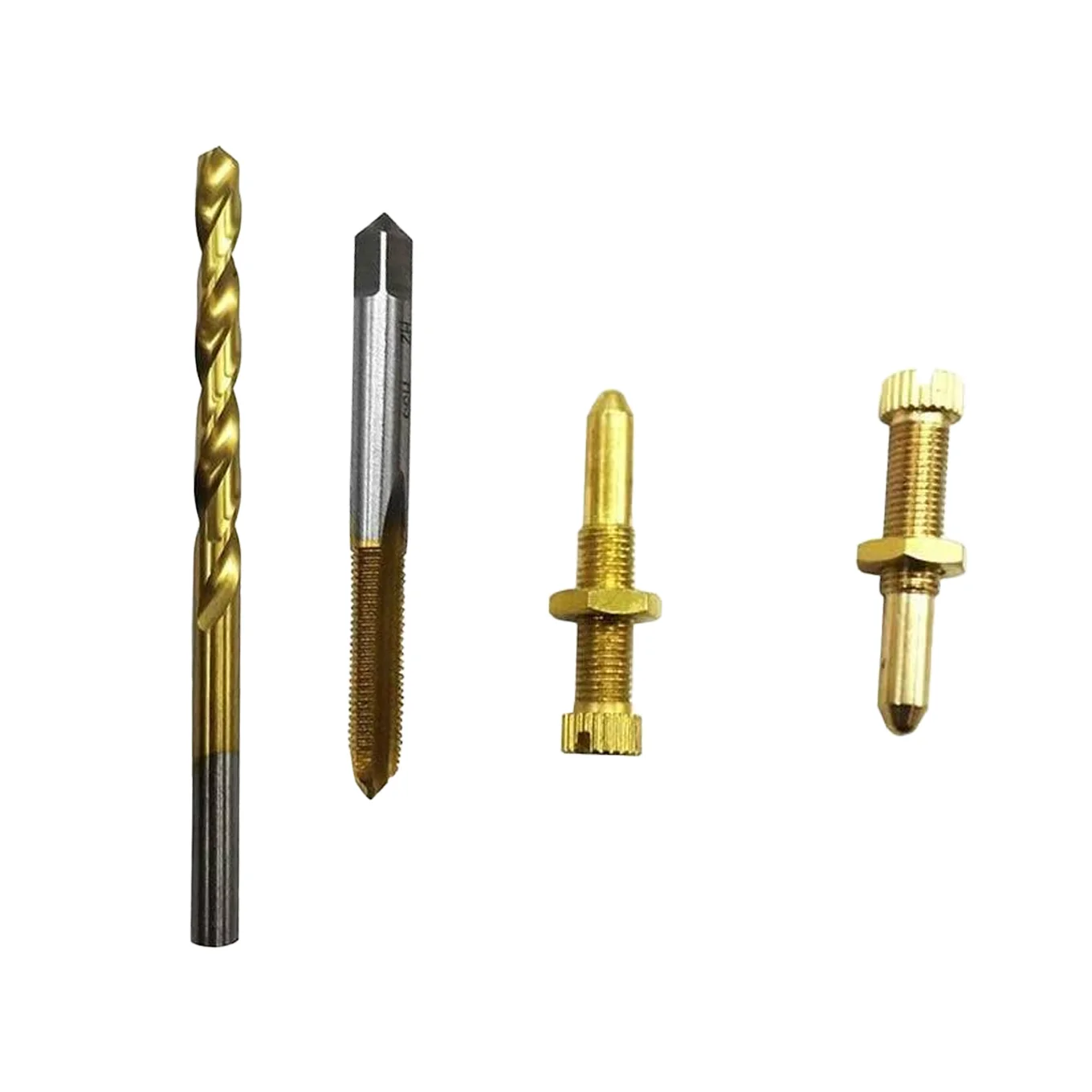 Idle Screws & Jamb Nut Drill Bit & Tap Install Kit For 1987-2006 Banshee