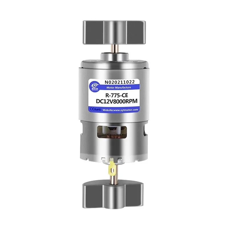 تيار مستمر 12 فولت 24 فولت 775 755 عالية التردد مزدوجة الاهتزاز محرك مصغر تيار مستمر الاهتزاز المحرك لتقوم بها بنفسك معدات تدليك عزم دوران عالية خاصة