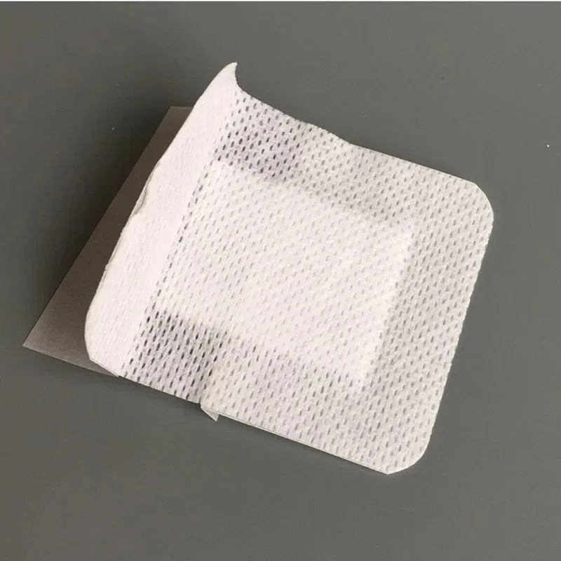 12/25Pcs Large Size Hypoallergenic Non-woven Wound Dressing Band Aid Bandage Large Wound First Aid 6*7cm