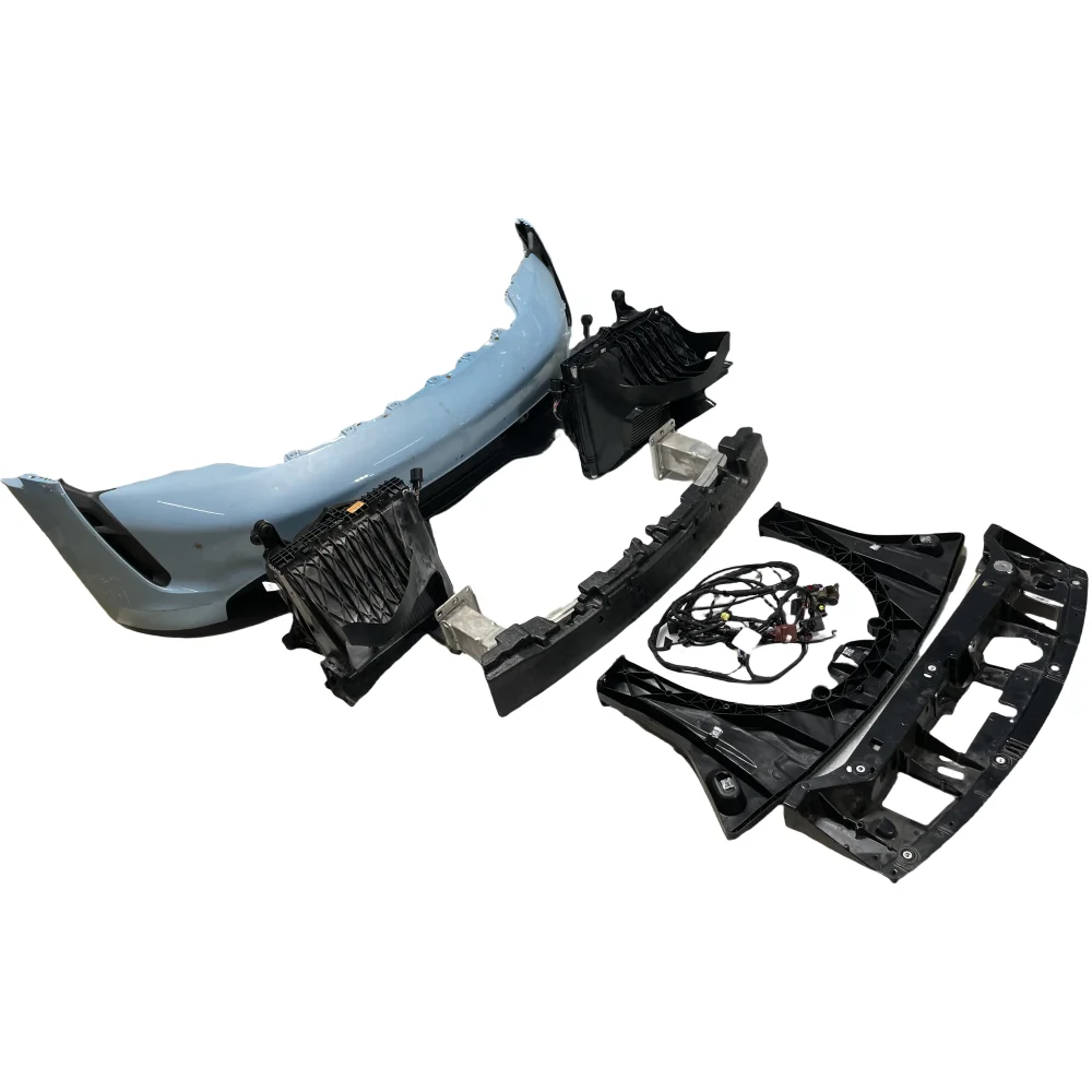 For   9J1 2020-2022 Radiator Kit Electronic Fan Cooling System AC Condenser Front Bumper Complete Kit