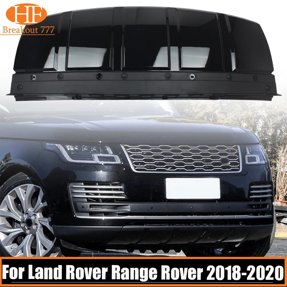 For Land Rover Range Rover 2018 2019 2020 Car Front Bumper Skid Plate Guard Trailer Cover Trim Lower Guard Plate LR117512