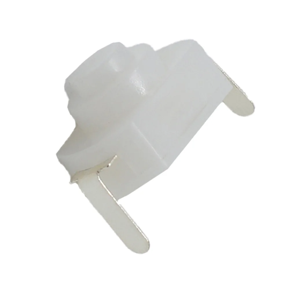 20Pcs LED Flashlight Button Switch Heavy Duty Copper for Portable Lighting Fixtures on Off Control 1208 Curved Feet White Quick