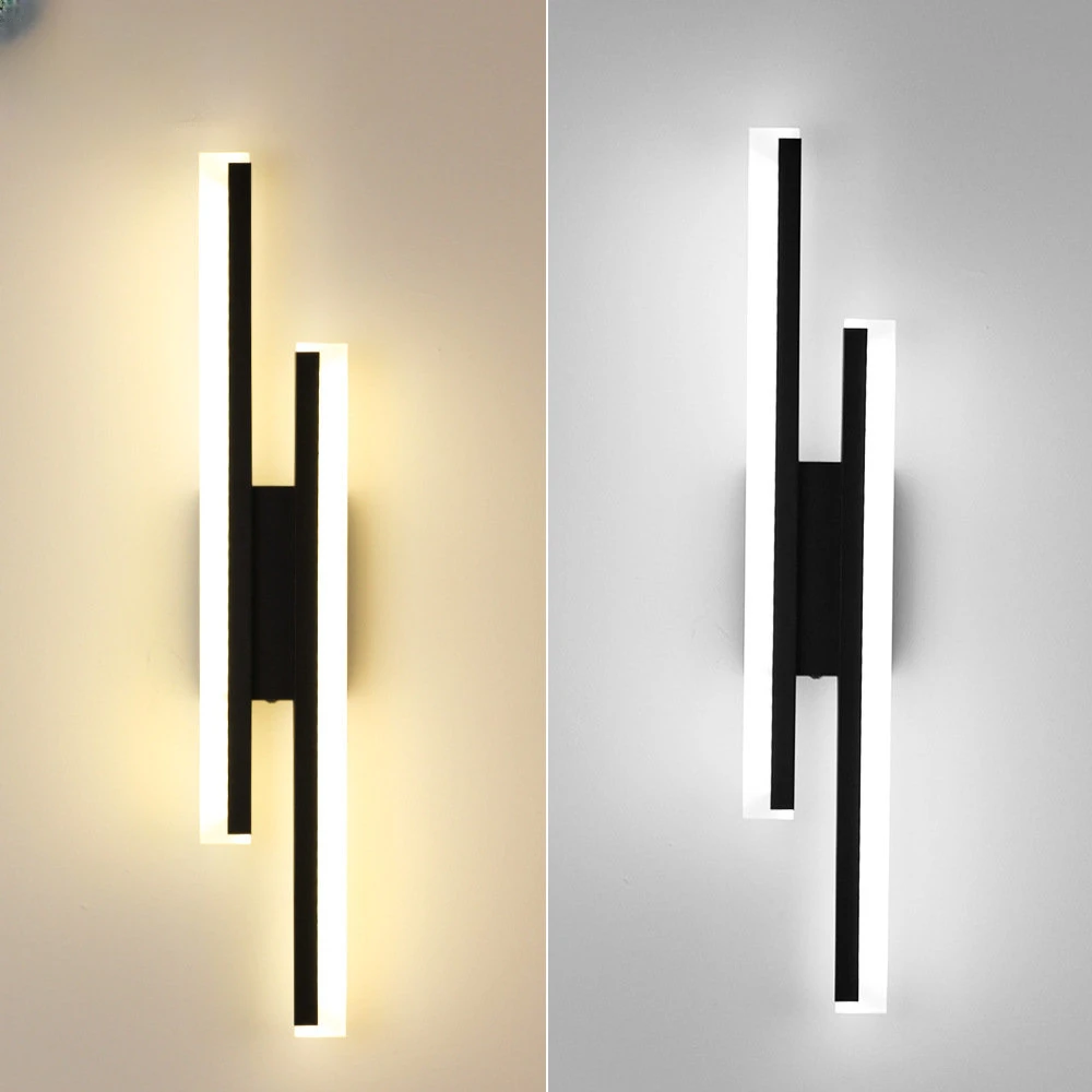 

Modern LED Wall Sconce Light Bedroom Corridor Stairs Bathroom Indoor Lighting Fixture Lamps Home Room Decor